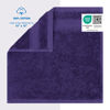 Picture of Cotton Paradise 100% Cotton Turkish Washcloths for Bathroom, 4 Piece Soft Absorbent Small Hand Face Towels Wash Rags for Body, Purple Wash Cloths