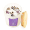 Picture of Crystal Vibe Lavender Scented Candles - Aromatherapy Candles with Amethyst Crystals and Lavender Scent - 10oz Soy Crystal Candle - Birthday Christmas Gifts for Women Mom