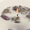 Picture of Crystal Vibe Lavender Scented Candles - Aromatherapy Candles with Amethyst Crystals and Lavender Scent - 10oz Soy Crystal Candle - Birthday Christmas Gifts for Women Mom