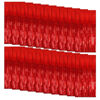 Picture of 20 Pack Foil Curtain Backdrop Red Metallic Tinsel Foil Fringe Curtains Photo Booth Props for Birthday Wedding Engagement Baby Shower Bachelorette Christmas Holiday Celebration Party Decorations