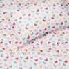 Picture of Amazon Basics Kid's Soft Easy-Wash Lightweight Microfiber 3-Piece Sheet Set, Toddler, Multi Colour, Butterflies