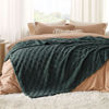 Picture of Bedsure Mallard Green Fleece Blanket for Couch - Super Soft Cozy King Blankets for Women, Cute Small Blanket for Girls, 108x90 Inches