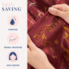 Picture of Blissy Silk Pillowcase - 100% Pure Mulberry Silk - 22 Momme 6A High-Grade Fibers - Silk Pillow Cover for Hair & Skin - Regular, Queen & King with Hidden Zipper (King, Harry Potter - Marauder's Map)