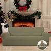 Picture of Easy-Going Stretch Oversized Sofa Slipcover 1-Piece Sofa Cover Furniture Protector Couch Soft with Elastic Bottom for Kids, Polyester Spandex Jacquard Fabric Small Checks Khaki
