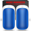 Picture of 2 Pack Hand Warmers Rechargeable, Portable Electric Hand Warmers Reusable, USB 2 in 1 Handwarmers, Outdoor/Indoor/Warm Gifts for Men Women Kids (Blue White & Blue White *2)