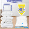 Picture of 10 Pack Jumbo Vacuum Storage Bags with Hand Pump, 80% Storage Space Saving, Sturdy Leak-Free Space Saver Vacuum Seal Bags for Clothing, Vacuum Compression Bags for Travel Lugggage Blankets Comforters