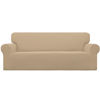 Picture of Easy-Going Stretch Oversized Sofa Slipcover 1-Piece Sofa Cover Furniture Protector Couch Soft with Elastic Bottom for Kids, Polyester Spandex Jacquard Fabric Small Checks Sand