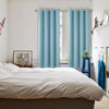 Picture of BGment Room Darkening Curtains 72 Inches Long - Grommet Thermal Insulated Drapes Window Treatment Curtains for Bedroom, 2 Panels, 52 x 72 Inch, Greyish Blue