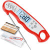 Picture of Digital Meat Thermometer, Waterproof Instant Read Food Thermometer for Cooking and Grilling, Kitchen Gadgets, Accessories with Backlight & Calibration for Candy, BBQ Grill, Liquids, Beef, Turkey…