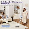 Picture of LEVOIT Cordless Vacuum Cleaner, Stick Vac with Tangle-Resistant Design, Up to 50 Minutes, Powerful Suction, Rechargeable, Lightweight, and Versatile for Carpet, Hard Floor, Pet Hair, White＆Blue