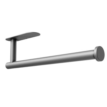 Picture of DEKAVA Paper Towel Holder Under Cabinet Wall Mount for Kitchen Paper Towel, Self-Adhesive Paper Towel Bar, Paper Towel Rack, SUS304 Stainless Steel 13 inch (Grey, 1)