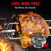 Picture of ThermoPro TempSpike 500FT Wireless Meat Thermometer, Bluetooth Meat Thermometer Wireless for Turkey Beef Lamb, Meat Thermometer Digital Wireless for Rotisserie Sous Vide BBQ Oven Smoker Thermometer