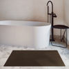 Picture of Cotton Paradise 100% Cotton Non Slip Bath Mats for Bathroom, 17x24 inch Soft Absorbent Quick Dry Machine Washable Floor Bath Mat, Brown Bath Rug