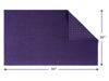 Picture of Cotton Paradise 100% Cotton Non Slip Bath Mats for Bathroom, 20x34 inch Soft Absorbent Quick Dry Machine Washable Floor Bath Mat, Purple Bath Rug