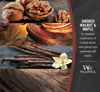 Picture of WoodWick Ellipse Scented Candle, Smoked Walnut & Maple, 16oz | Up to 50 Hours Burn Time