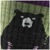 Picture of Darn Tough Women's Bear Town Micro Crew Lightweight with Cushion - Large Lime Merino Wool Socks for Hiking