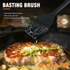 Picture of Walfos Silicone Pastry Brush, Heat Resistant Basting Brush Set, Perfect for Baking,BBQ Grill,Kitchen Cooking,Strong Steel Core and One-Pieces Design,BPA Free and Dishwasher Safe (5 Pcs)