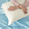 Picture of Bedsure King Size Pillow Cases Set of 2, Rayon Derived from Bamboo Cooling Pillowcase for Hot Sleepers, Soft & Silky Pillow Cover with Envelope Closure, Gift, Cream, 20x36 Inches