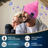 Picture of VIBELITE Bluetooth Beanie Hat with Light, USB Rechargeable LED Headlamp with Wireless Headphones, Gifts for Christmas, Stocking Stuffers for Adult Men Him Husband Boyfriend Dad Father, Pink