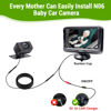 Picture of Rohent Baby Car Camera HD 1080P for Backseat: USB Plug and Play Easy to Install - Carseat Camera Rear Facing Infant Crystal Night Vision - Wide View Angle Car Baby Monitor for Newborn