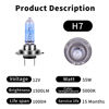Picture of NEWBROWN H7 Headlight Bulb H7 Halogen Bulb with Super White Light Long Life Replacement PX26D 12V 55W (H7, 4 Pack)