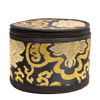 Picture of Tibetan Singing Bowl Set - 4" Easy To Play Authentic Handmade For Meditation Sound 7 Chakra Healing By HIMALAYAN BAZAAR (Black with Box, 4")