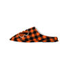 Picture of FOCO Men's NFL Cincinnati Bengals Sherpa Lined Buffalo Check Memory Foam Slippers, X-Large (13-14)