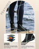 Picture of XUKER Neoprene Water Socks 3mm, Sand Proof Beach Volleyball Socks Water Shoes Diving Boots for Outdoor Water Sports