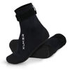 Picture of XUKER Waterproof Water Socks 3mm, Neoprene Sand Proof Beach Volleyball Soccer Socks Water Shoes Wetsuit Booties Men Women for Diving Swimming Surfing Snorkeling, Glued Blind Stitched High Cut