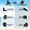 Picture of XUKER Waterproof Neoprene Socks 3mm, Sand Beach Volleyball Soccer Socks Water Shoes Diving Boots Men Women for Swimming Surfing Snorkeling Fishing Wading Kayaking Hiking Rafting