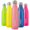 Picture of BJPKPK Insulated Water Bottle 25oz Stainless Steel Water Bottles Water Bottle For Travel Keep Cold And Hot, Light Pink