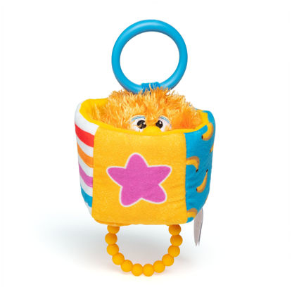 Picture of Ms. Rachel Official Herbie Sensory Take-Along Toy, Baby Swing & Baby Stroller Teething Toys w/Rattle & Clip, Toddler Toys for Girls & Boys Ages 3 Months to 1+