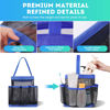 Picture of EUDELE Mesh Shower Caddy Portable for College Dorm Room Essentials,Portable Shower Caddy Dorm with 8-Pocket Large Capacity,Shower Bag for Beach,Swimming,Gym-Blue