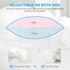 Picture of EIUE Hotel Collection Bed Pillows for Sleeping 2 Pack Standard Size，Pillows for Side and Back Sleepers,Super Soft Down Alternative Microfiber Filled Pillows,20 x 26 Inches