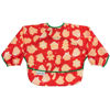 Picture of Tiny Twinkle Mess Proof Baby Bib, Cute Full Sleeve Bib Outfit, Waterproof Bibs for Toddlers, Machine Washable, Tug Proof, Baby Smock for Eating, Long Sleeved (Gingerbread, Small 6-24 Months)