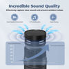 Picture of HWWR Wireless Microphones, Professional UHF Dual Microphones for Karaoke, Wireless Dynamic Microphone System Set with Rechargeable Receiver,Plug and Play, Speech, Wedding, Church, PA System