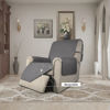 Picture of Easy-Going Recliner Chair Slipcover Reversible Sofa Cover Water Resistant Couch Cover Furniture Protector with Elastic Straps for Pets Dog (Recliner 22 inch, Gray/Gray)
