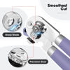 Picture of Can Opener Manual, Can Opener with Magnet, Hand Can Opener with Sharp Blade Smooth Edge, Handheld Can Openers with Big Effort-Saving Knob, Can Opener with Multifunctional Bottles Opener, Purple