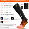 Picture of SNOW DEER Upgraded Rechargeable Electric Heated Socks,7.4V 2216mAh Battery Powered Cold Weather Heat Socks for Men Women,Outdoor Riding Camping Hiking Motorcycle Skiing Warm Winter Socks