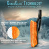 Picture of EcoNour 43" Ice Scrapers for Car Windshield Extendable | 3 Parts Detachable Telescopic Snow Brush for Car, Trucks, SUV | Long Snow Scraper with Brush | Car Winter Accessories (2 Pack)