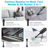 Picture of Handheld Vacuum Cordless, Upbooz Portable Car Vacuum, 14000PA Powerful Suction Vacuum Cleaner with LED Light and Air Duster 2 in 1, Low Noise Rechargeable Mini Hand Held Vacuum for Car Home Pet Office