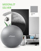 Picture of Trideer Yoga Ball - Exercise Ball for Workout pilates Stability - Anti-Burst and Slip Resistant for physical therapy, Birthing, Stretching & Core Workout, Office Ball Chair, Flexible Seating, Home Gym