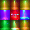 Picture of Enjoyedled DJ Disco Stage Party Lights - Northern Laser Light Effect RGB Led Sound Activated Strobe Lighting with Remote Control for Indoor Birthday Halloween Karaoke Club KTV