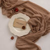 Picture of Keketo Cheesecloth Table Runner Nude Gauze Rustic Boho Coffee Cheese Cloth 120 Inch 10 FT for Wedding Baby Shower Bridal Shower Birthday Party Long Sheer Farmhouse Home Decorations