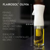 Picture of FLAIROSOL OLIVIA. The Original Advanced Oil Sprayer for Cooking, Salads, BBQs and More, Continuous Spray with Portion Control, Trusted by Chefs. Patented Technology. (Glass Bottle) (Golden Leaves)