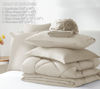 Picture of CozyLux California King Comforter Set with Sheets 7 Pieces Bed in a Bag Oatmeal Cal King All Season Bedding Sets with Comforter, Pillow Shams, Flat Sheet, Fitted Sheet and Pillowcases