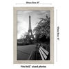 Picture of Americanflat 8x12 Picture Frame in Drift wood - Composite Wood with Shatter Resistant Glass - Horizontal and Vertical Formats for Wall and Tabletop