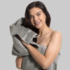 Picture of Chakir Turkish Linens | Hotel & Spa Quality 100% Cotton Premium Turkish Towels | Soft & Absorbent (6-Piece Hand Towels, Gray)