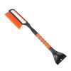 Picture of LoyaGour Snow Brush and Ice Scraper for Car Windshield,26.4" Window Scraper Deicer for Car SUV and Truck,Ice Scrapers and Brushes 2 in 1,Winter Car Automotive Exterior Accessories(1Pack Orange)