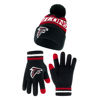 Picture of Ultra Game Unisex Kid's Standard Super Soft Winter Beanie Knit Hat with Extra Warm Touch Screen Gloves, Team Color 1